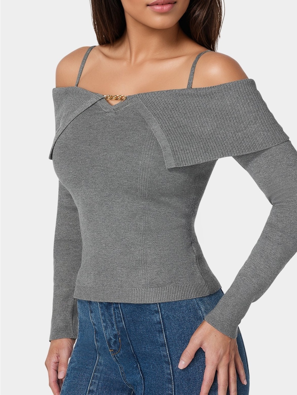NWT Bebe off the shoulder sweater